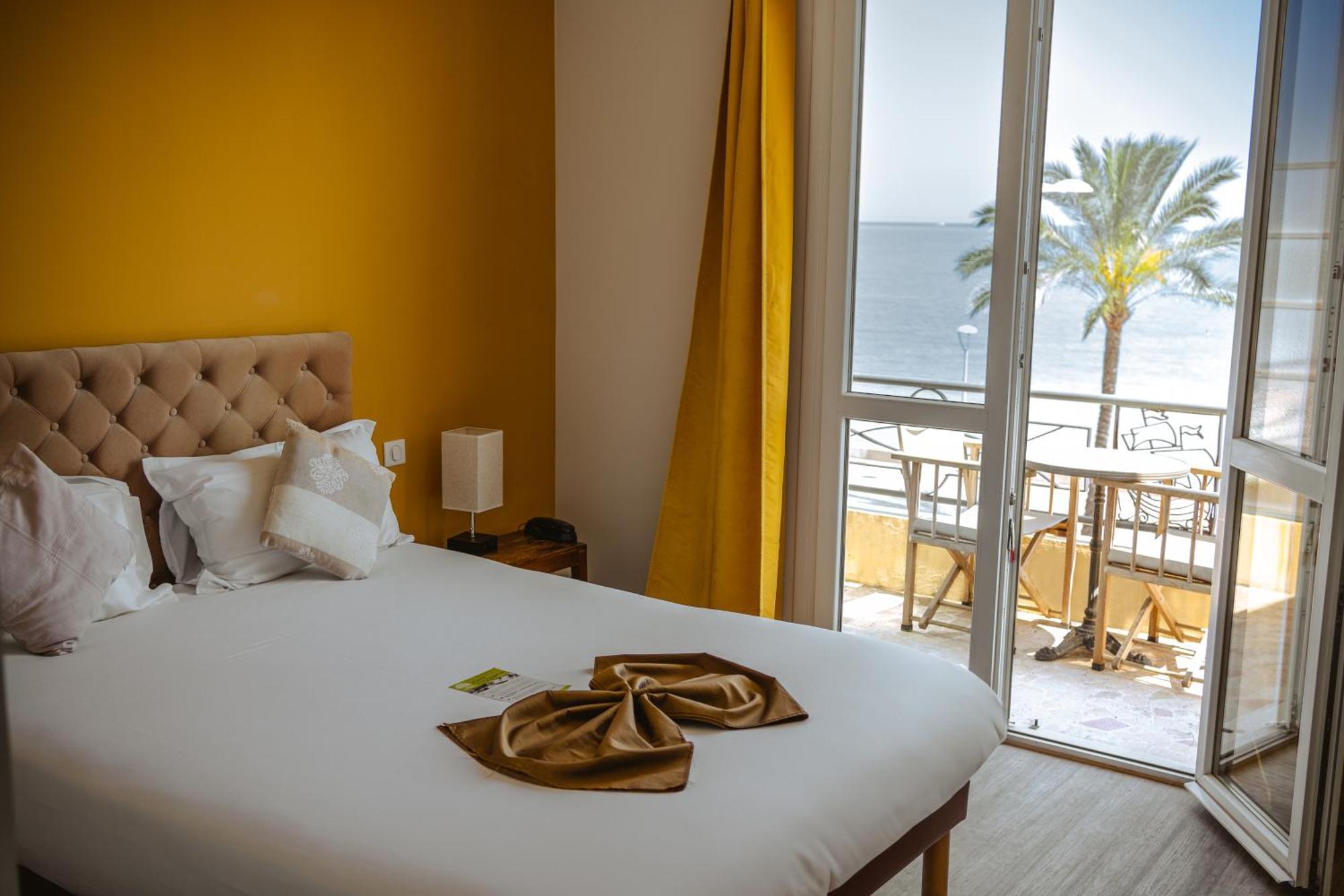 Hotel Du Bord De Mer "Le Vanille" カーニュ・シュル・メール エクステリア 写真