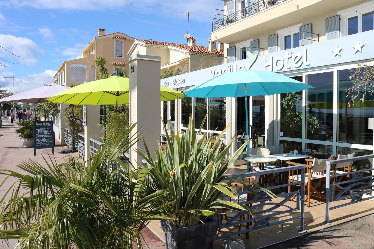 Hotel Du Bord De Mer "Le Vanille" カーニュ・シュル・メール エクステリア 写真